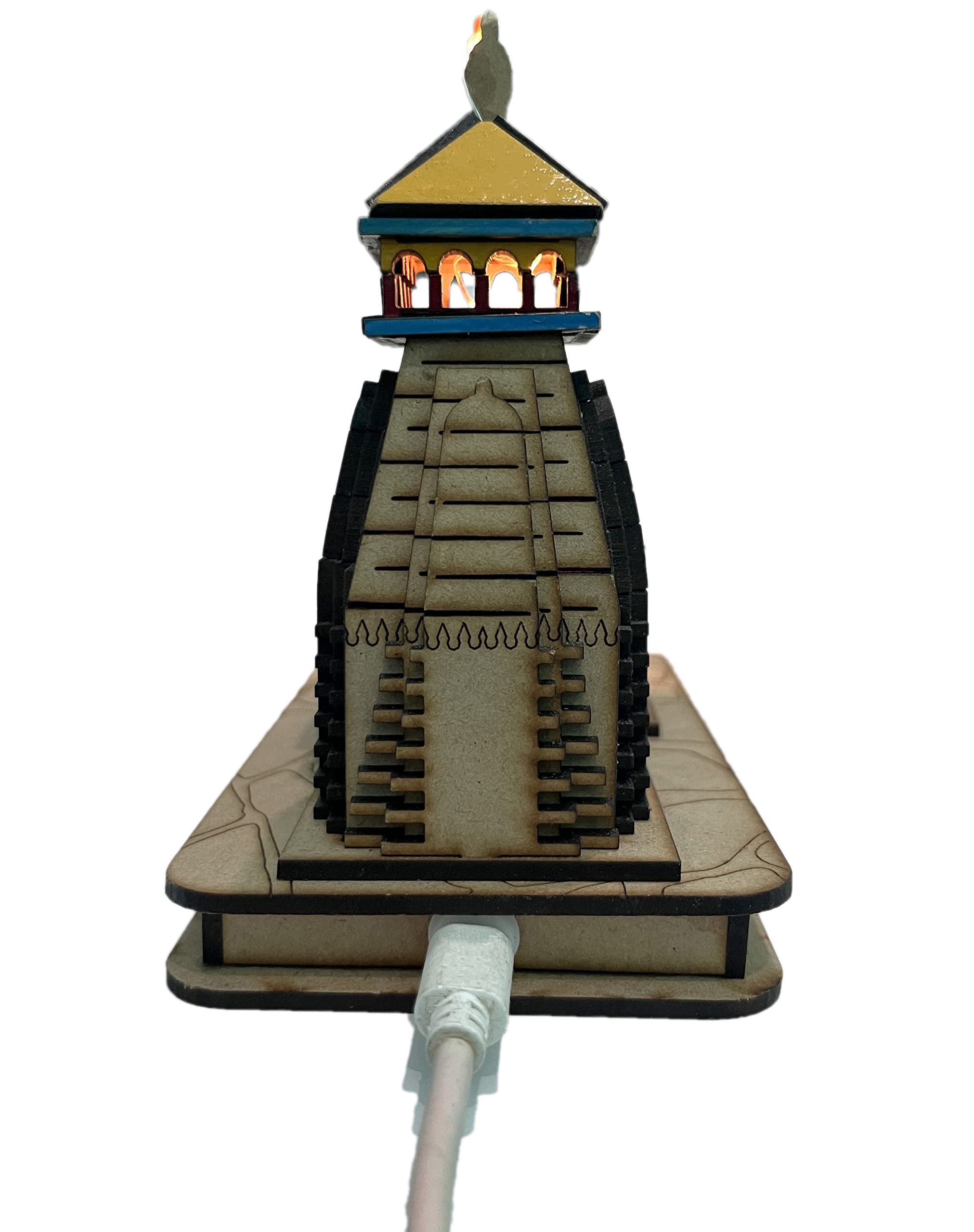 Kedarnath Temple 3D with LED Lights - Maclarg India -4