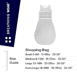 Nanit Breathing Wear Sleeping Bag - Large, Powder Blue