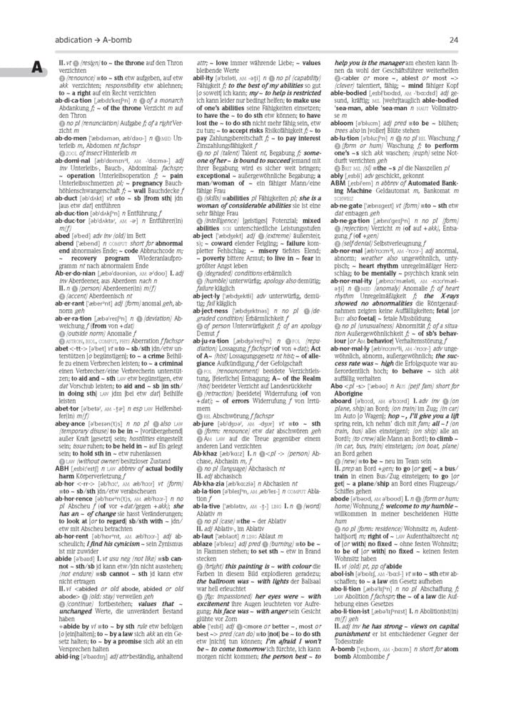 PONS Großwörterbuch Englisch: 390.000 Stichwörter und Wendungen. Englisch-Deutsch / Deutsch-Englisch – mit Wörterbuch-App