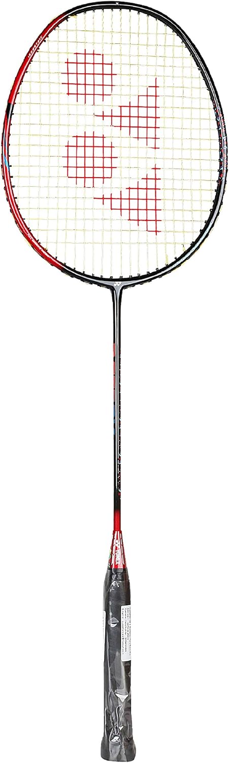 YONEX Astrox Smash Badminton Racket, Black / red f/s