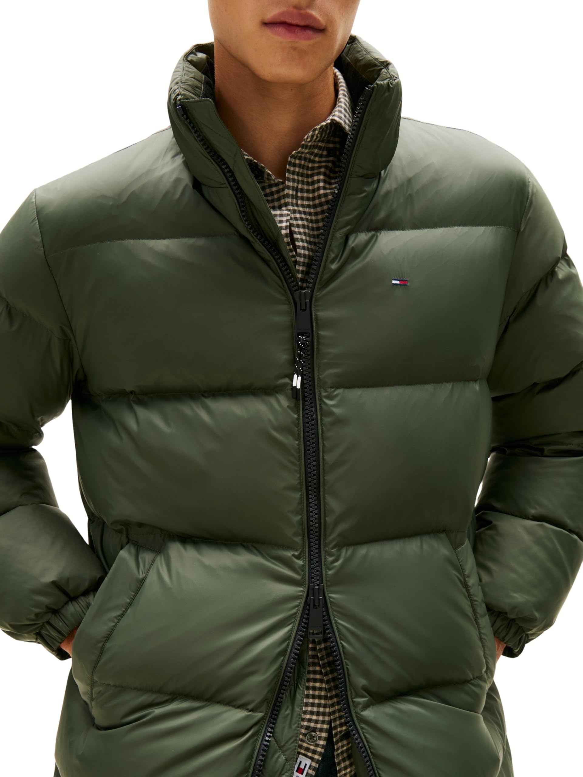Tommy Jeans Cazadora Acolchada Hombre Essential Down Parka con Capucha