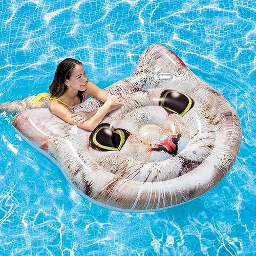 Miniatura 5 de Intex 58784EU - Alfombrilla hiperrealista para gatos con asas