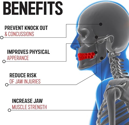 Miniatura 4 de Protector bucal para boxeo, fútbol, artes marciales mixtas, muay thai, lacrosse y hockey, para hombres y mujeres, protector bucal para adultos y