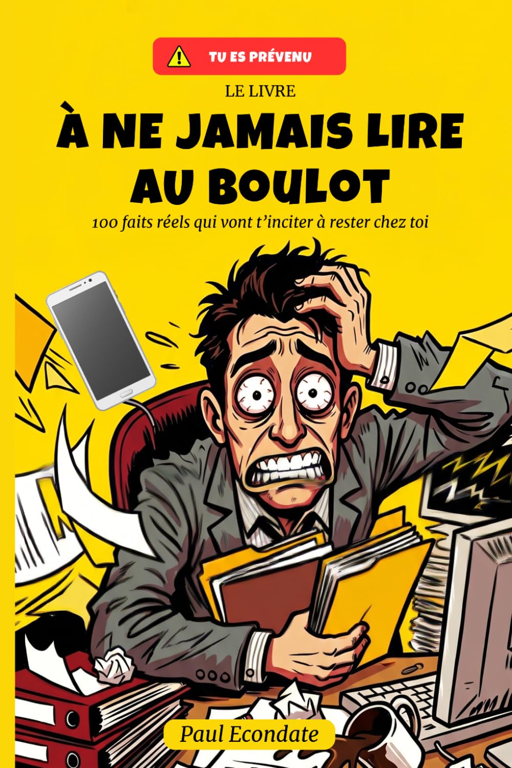 Le livre à ne jamais lire au boulot: 100 faits réels qui vont t'inciter à rester chez toi