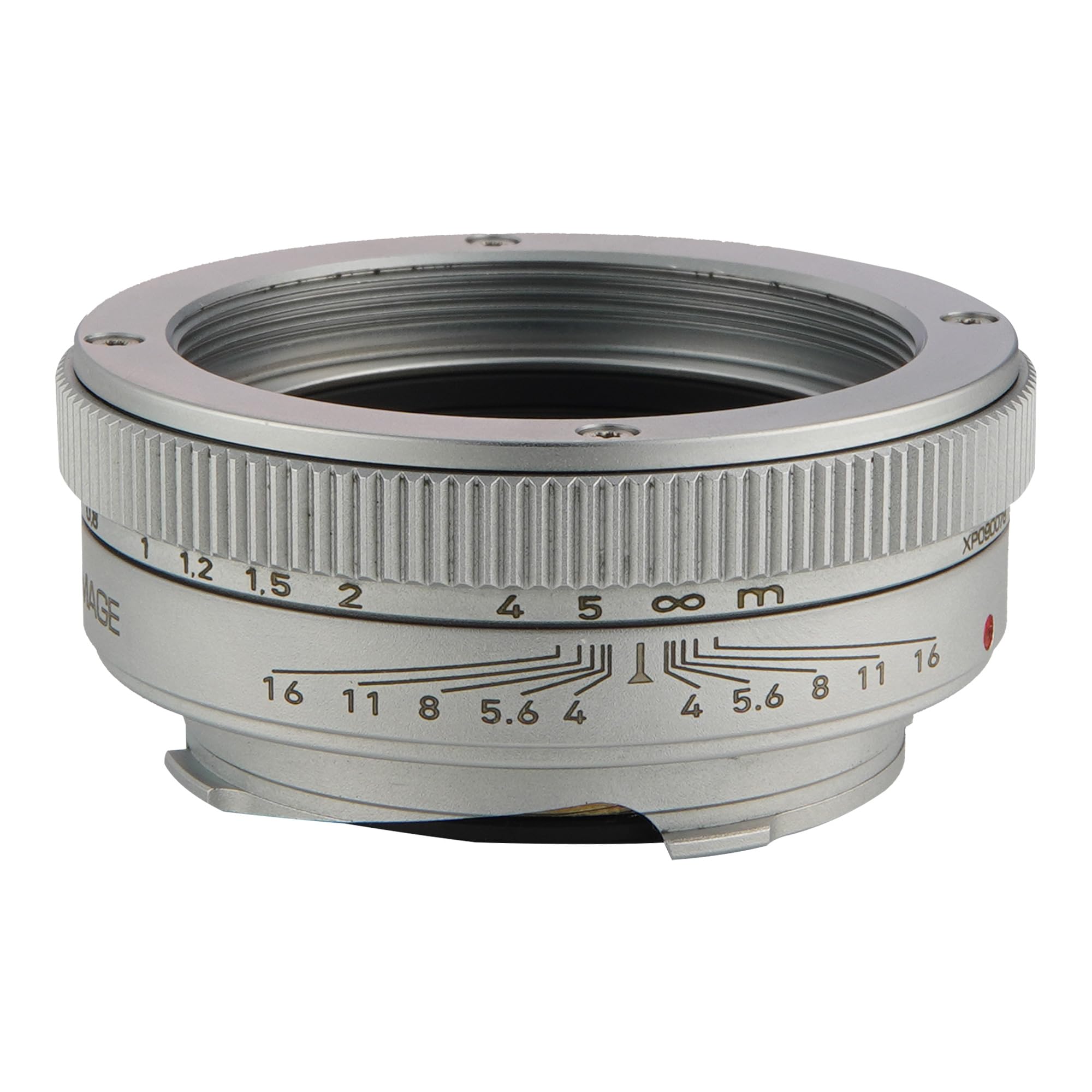 XPIMAGE Lens Mount Adapter Ring with Rangefinder Focus and Macro Extension for M42 Screw Thread Lens to Leica M Camera