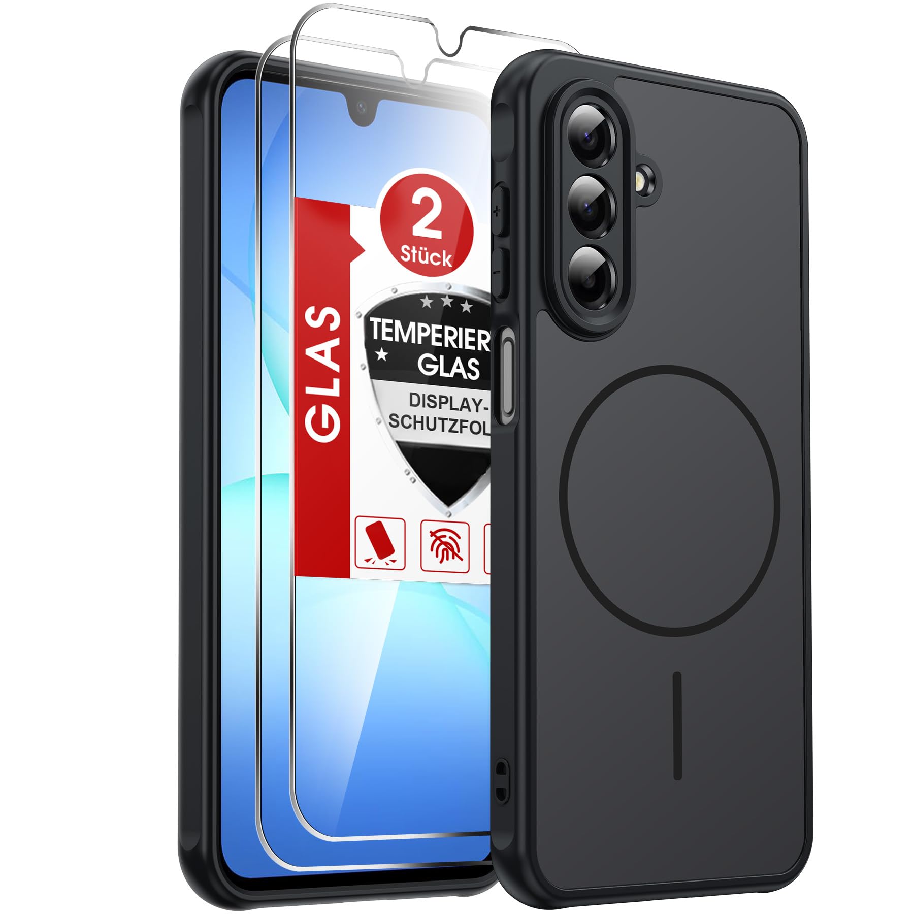 LeYi Handyhülle für Samsung Galaxy A17 4G / 5G Hülle für Pan