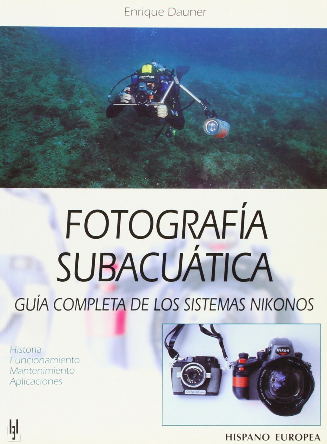 Livre photo sous-marine Nikonos manuel maintenance et applications