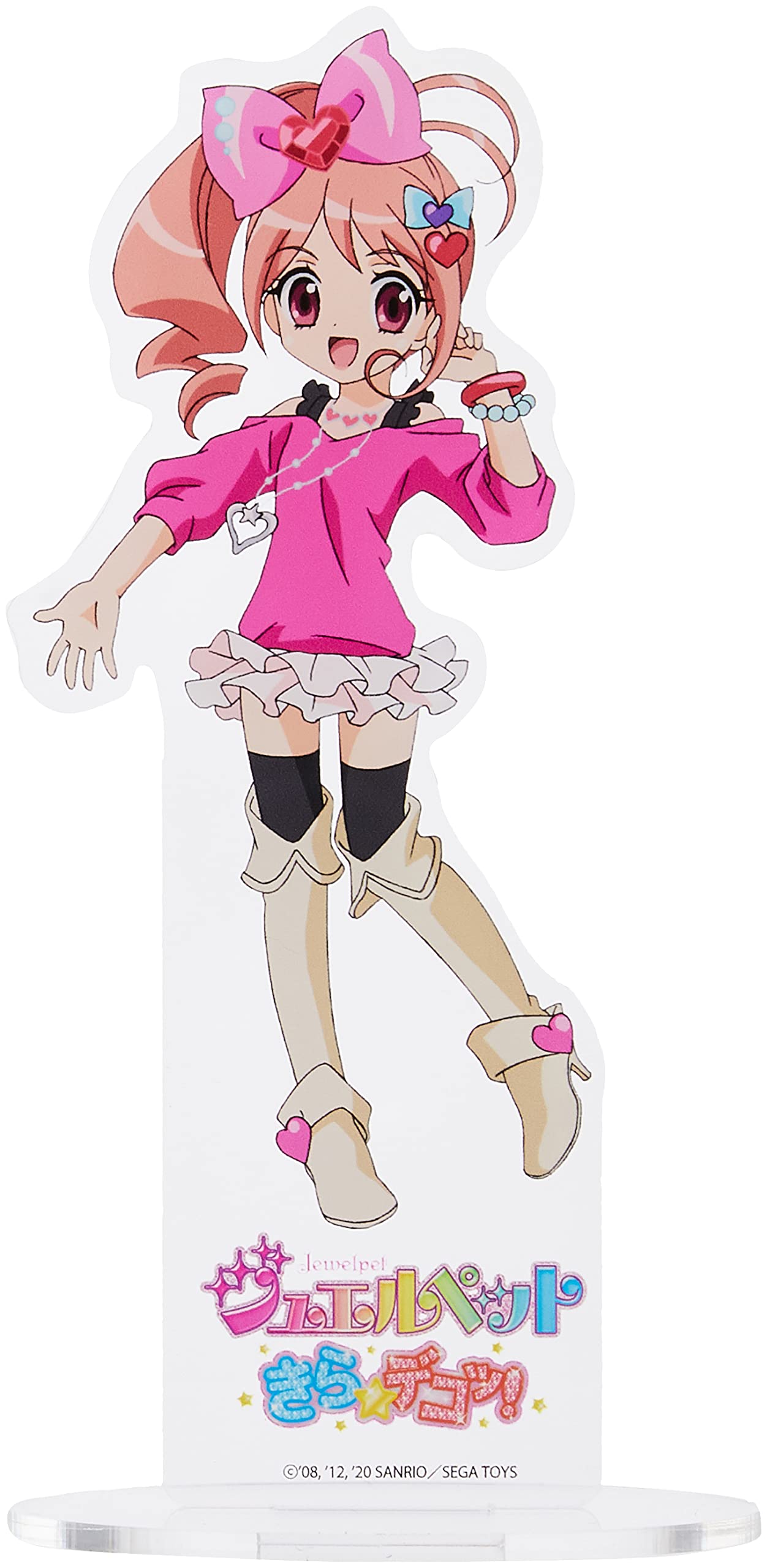 Amazon | ジュエルペット きら☆デコッ！ 01 大宮ぴんく キャラアクリルフィギュア | 人形・ドール | おもちゃ