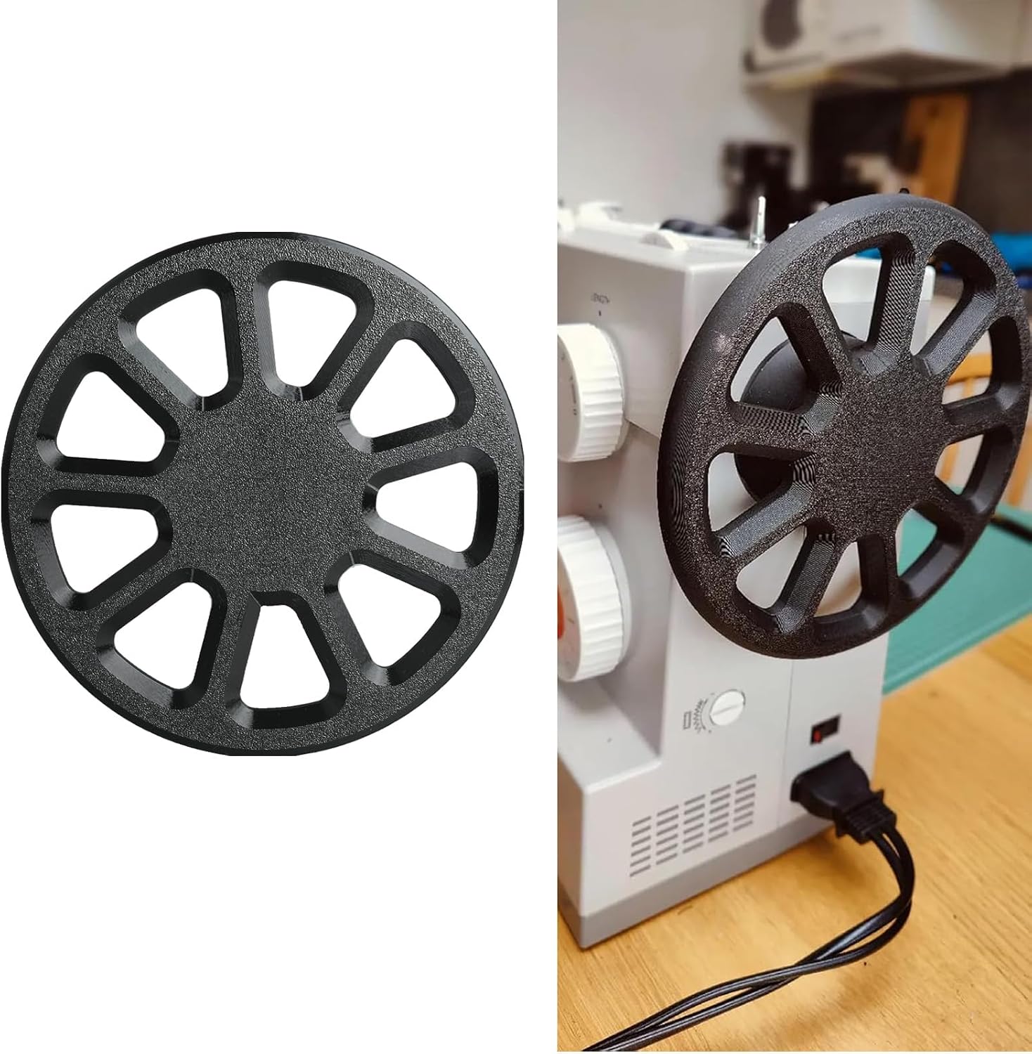 Upgrade Handwheel Compatible with Singer Heavy Duty 4452, 4423, Increased Slow Speed Control Force and Torque
