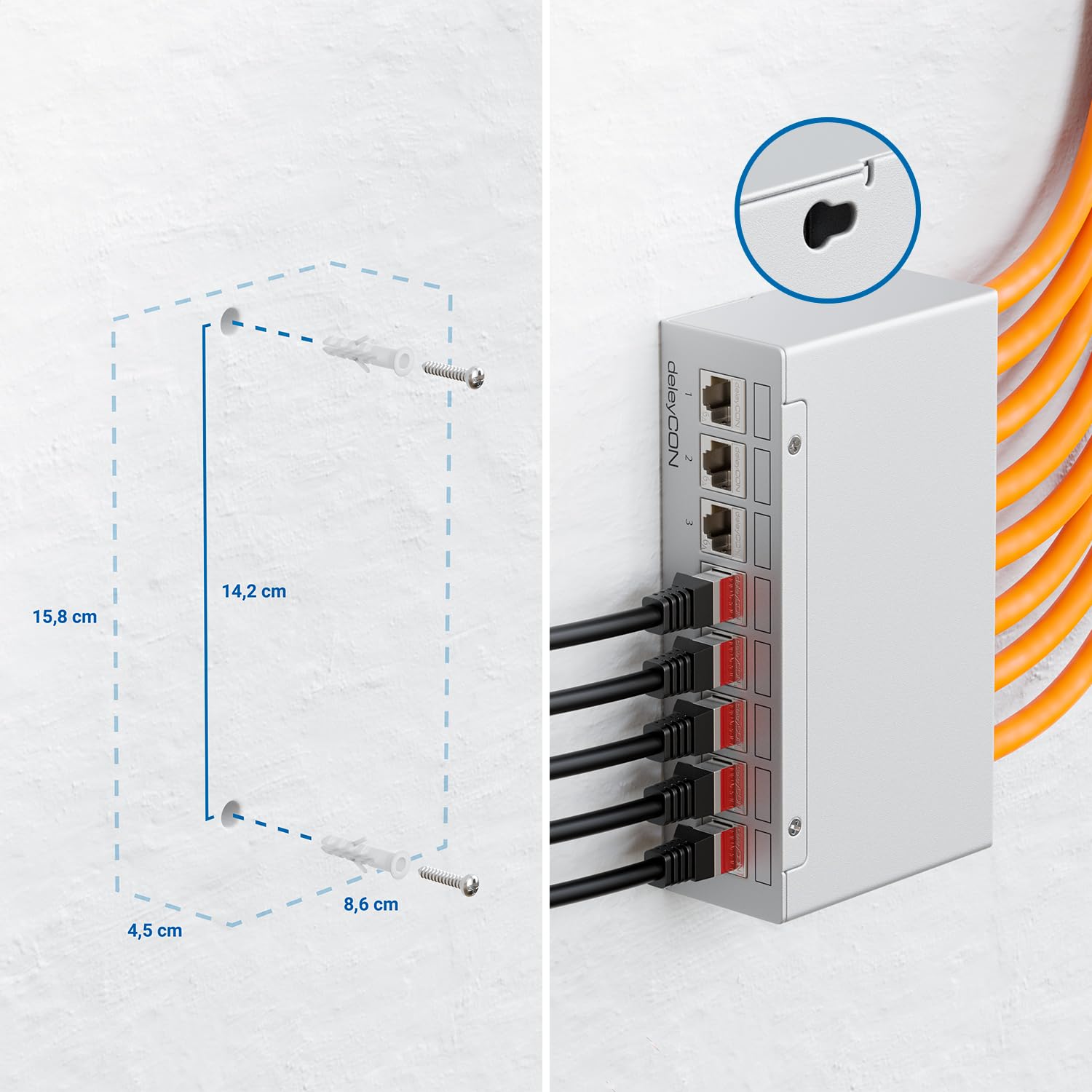 TRENDnet TC-P24C6 Patchpaneel, 24-poorts Cat6 niet afgeschermd