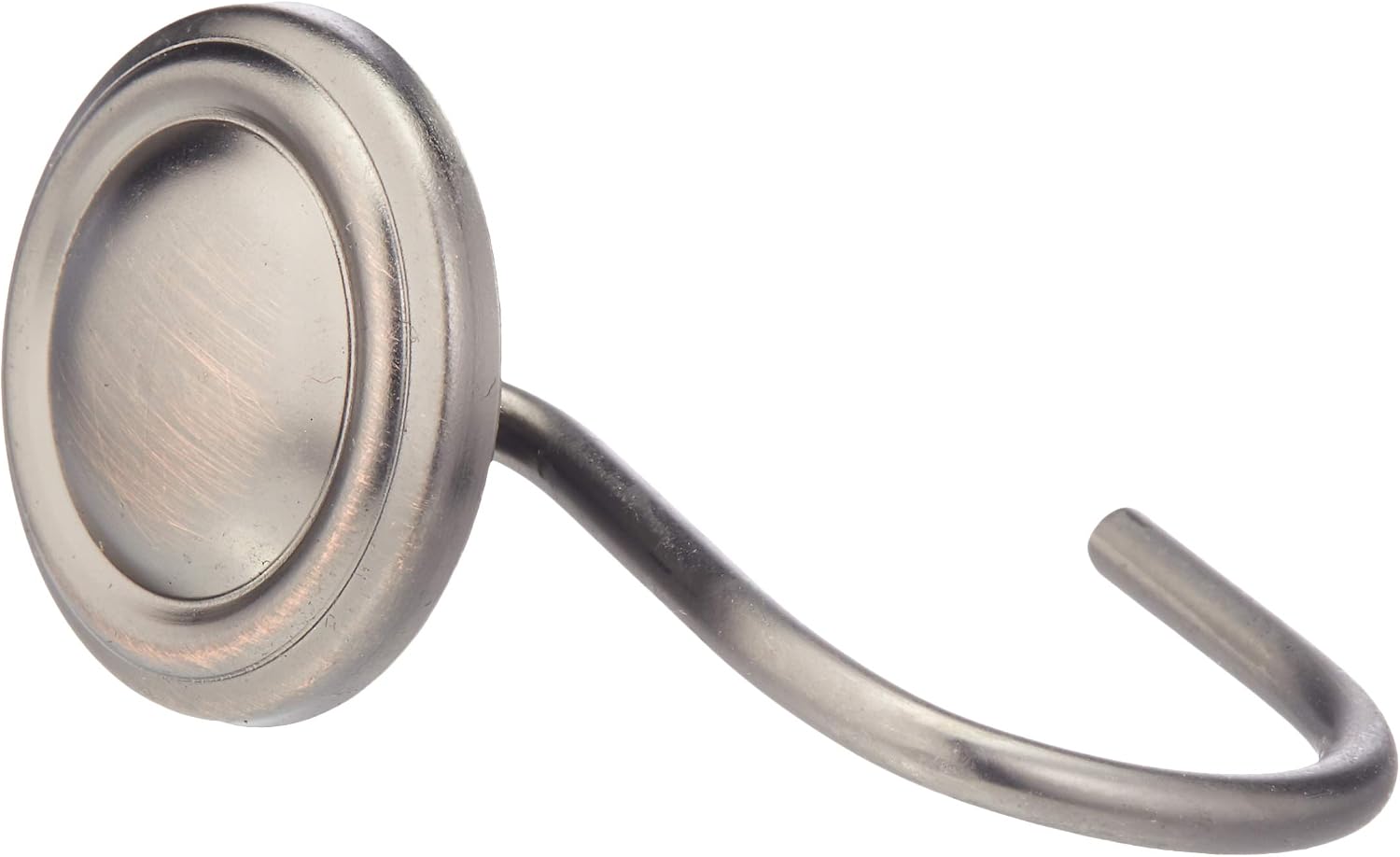 Amazon Basics Shower Curtain Hooks - Roped Button Hooks, Oil-Rubbed Bronze