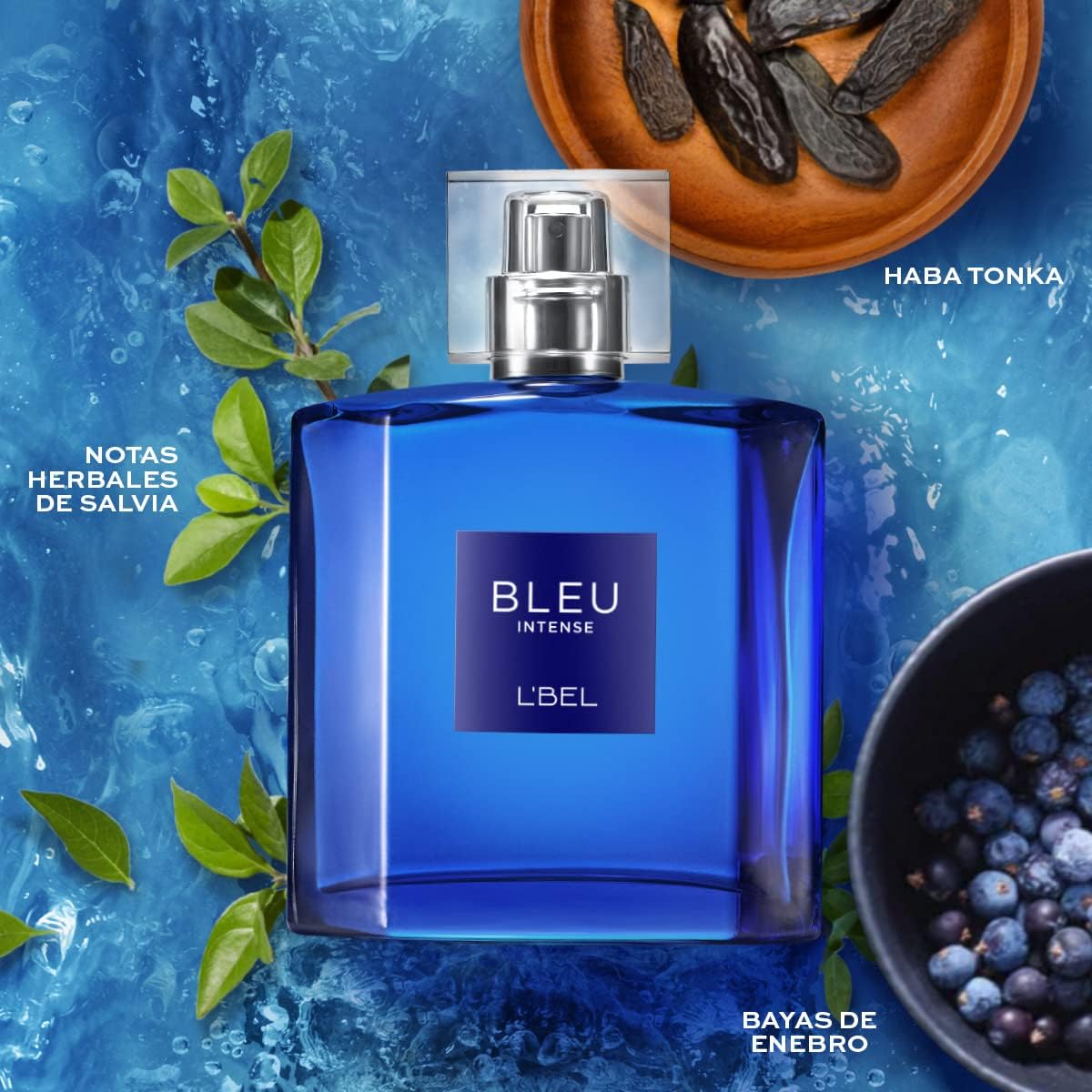 Blue Aqua Perfumes De Lbel Hombre Lbel Bleu Intense Perfume