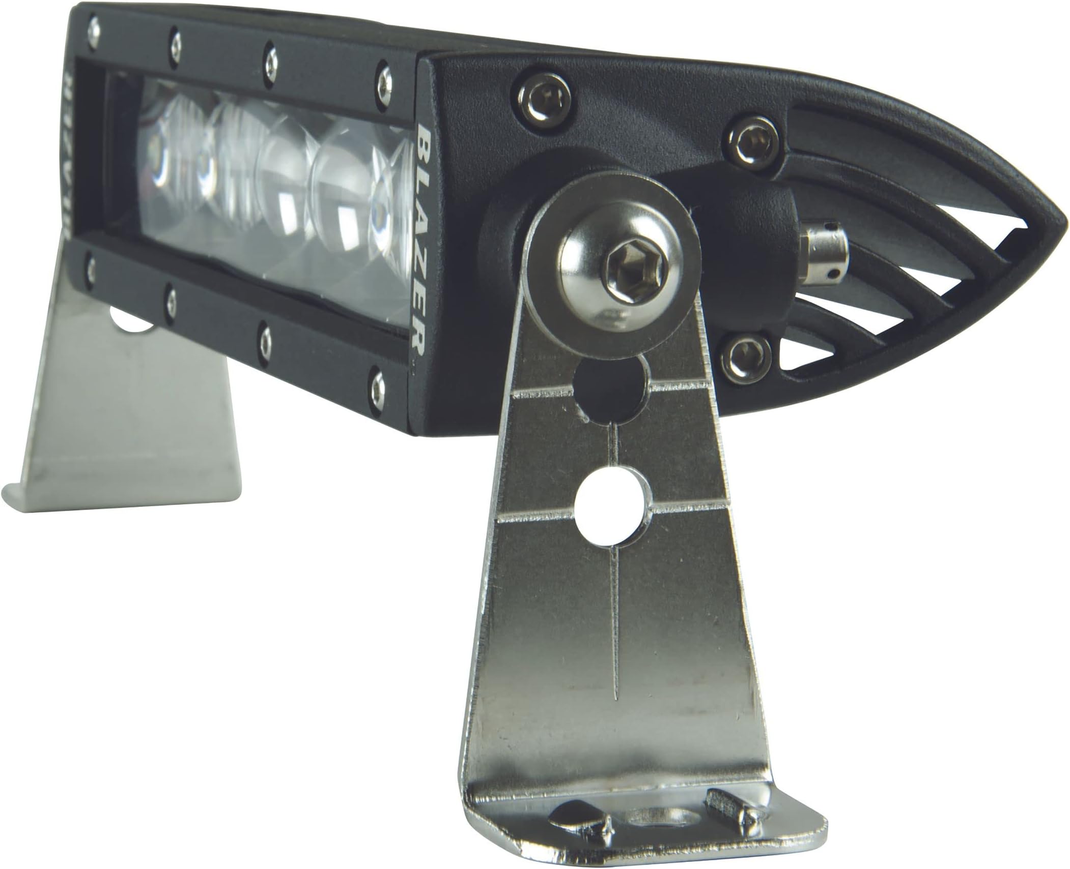 Blazer International 195CWL118 8" LED Clear View Single Row Light Bar with Fog and Spot Beam