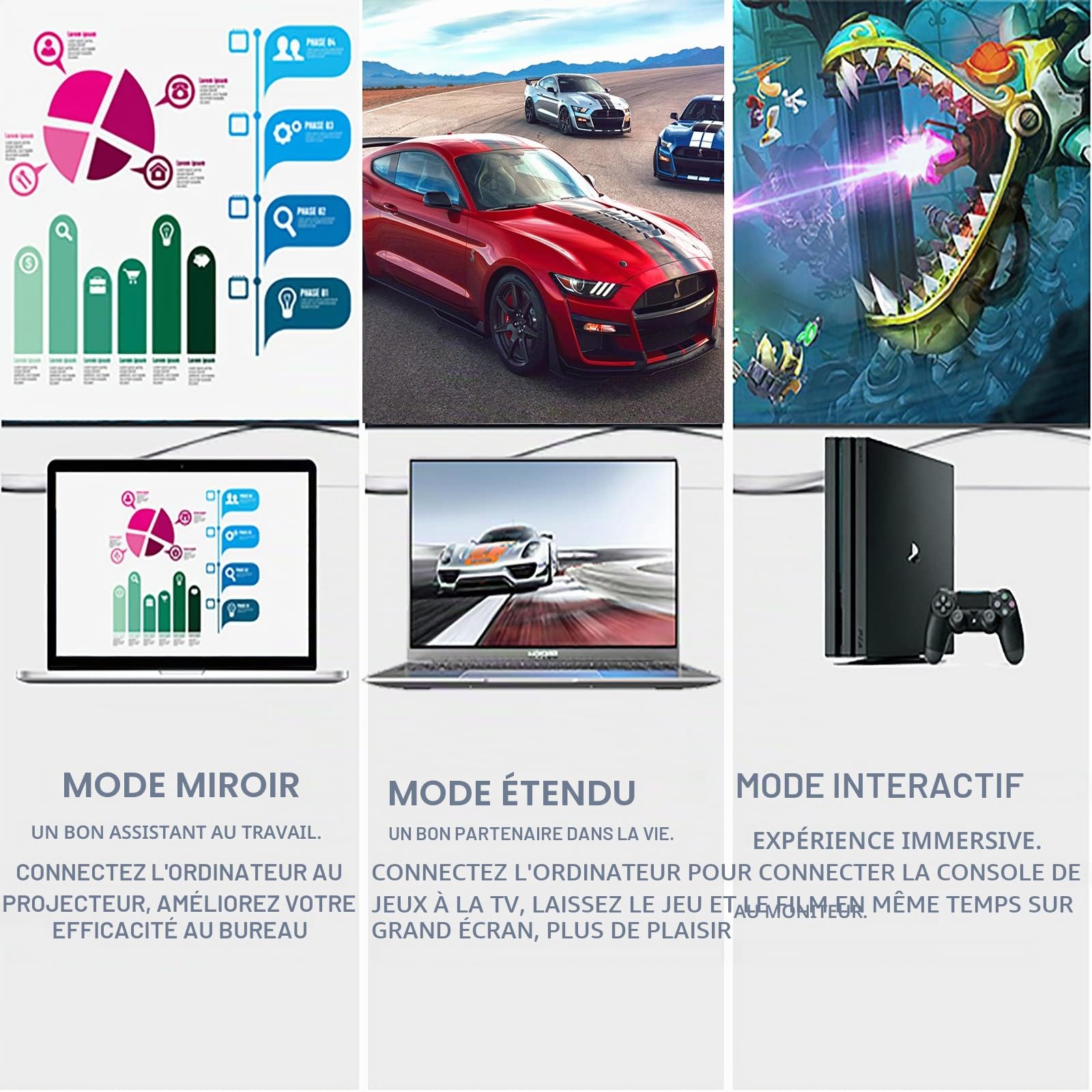 Câble HDMI 4K 5m HDMI 2.0 18 Gbps 4K@60Hz HDR ARC HDCP2.2 CEC Ethernet tressé pour UHD moniteur Xbox PS4 PS5