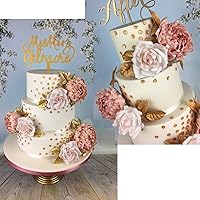 Vista 7 de Alfombrilla de silicona enorme, mini botones de lentejuelas repetidas, herramientas de decoración de pasteles de boda para molde de fondant