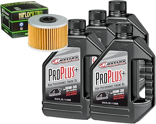 10W-30 Oil Change Kit For Honda 2015 TRX420FA2 Rancher 4x4 AT DCT EPS SRA