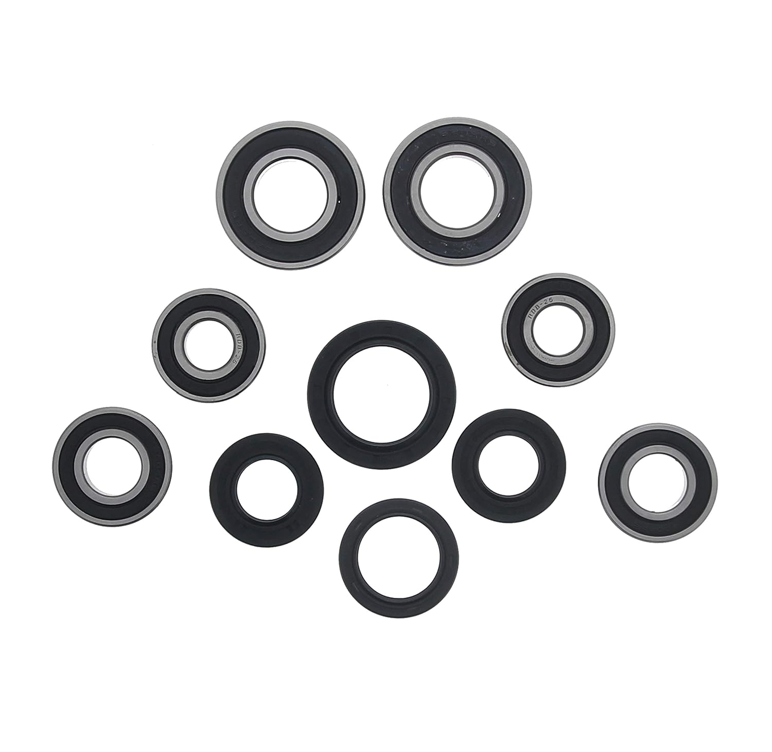 1994 1995 1996 fits Kawasaki KLF220 220 Bayou Front and Rear Wheel Bearings and Seals