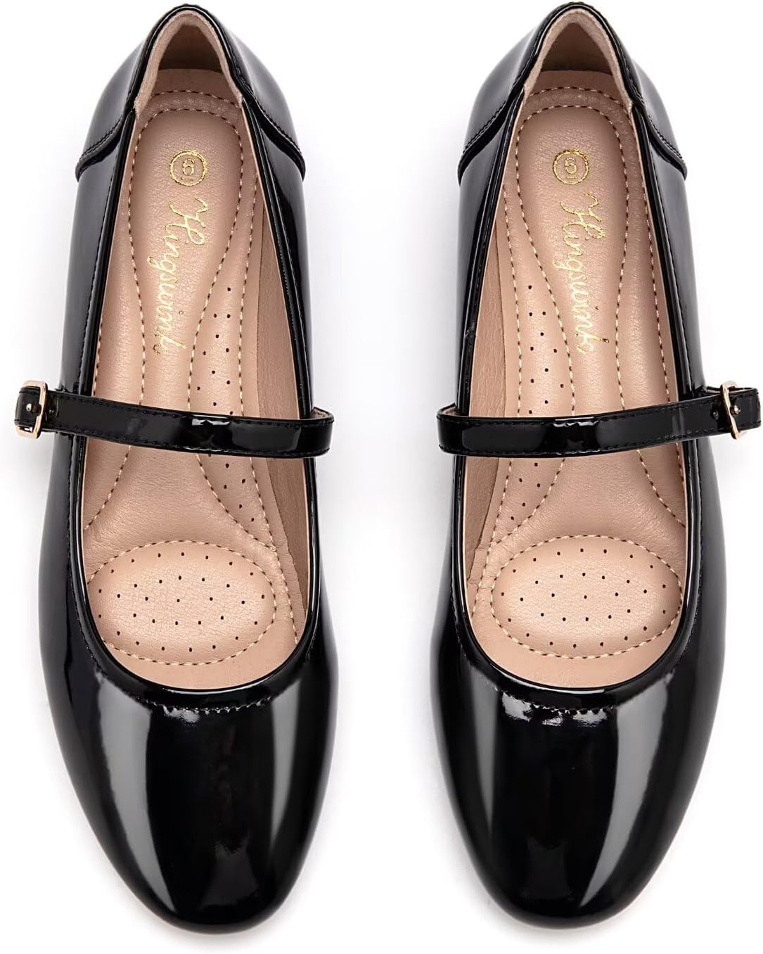 Mary Jane Shoes Women Low Heels Dress Shoes Pumps Low Heel 2 Inch Chunky Heel Mary Janes Pumps with Adjustable Ankle Strap for Women Dressy Casual - Image 5