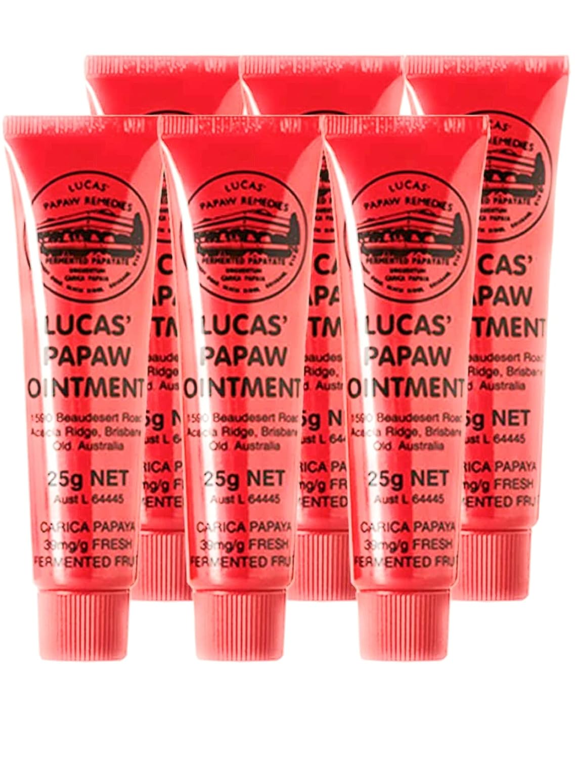 1/3/6Pack 25g Lucas Papaw Ointment Lip Protector