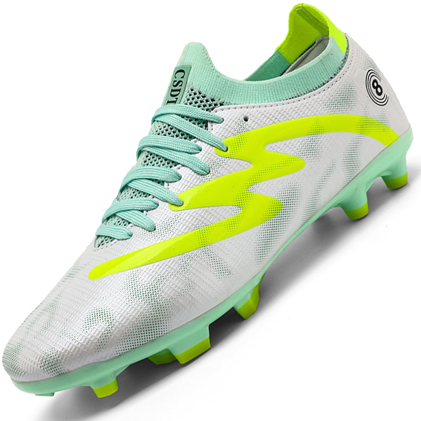 Football Boots Men's Outdoor Professional Training Football Shoes High Top Spikes Kids Teenager Professional Athletics Soccer Shoes Sneakers — view 8