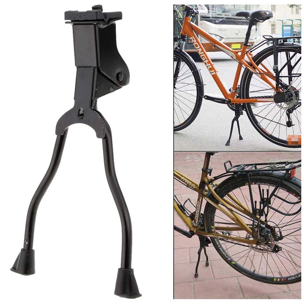 NANANA Zweibein-ständer, Doppelständer für 26 Zoll Fahrräder, Universal Fahrrad Ständer für Mountainbike, Rennrad, Fahrräder und Klapprad(01 Stück