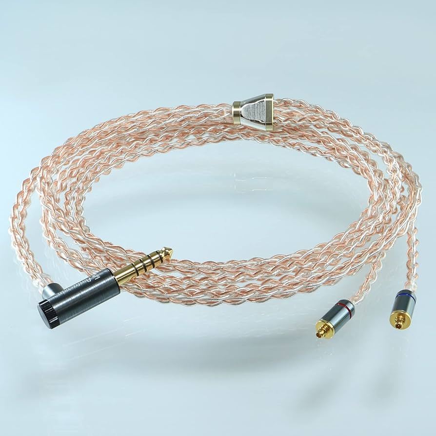 Pentaconn  Luna plena 4.4mm純銀6NOF8芯 Amazon | Pentaconn イヤホンリケーブル Luna plena 4.4mm-MMCX