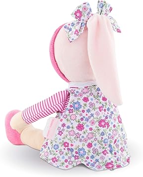 Amazon Com Corolle Miss Corolle S Flowers Mon Doudou Soft Body Baby Doll With Vanilla Scent 9 5 For Ages 0 Months Pink Toys Games