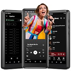 80GB MP3 MP4 Player Bluetooth WiFi 3 5mm Jack Headphone 4 0 FHD Touchscreen with Spotify Audible Android