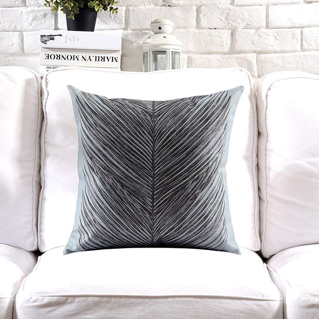 Coussin de canapé Snug en coton et lin supérieur, élégance chinoise 45x45