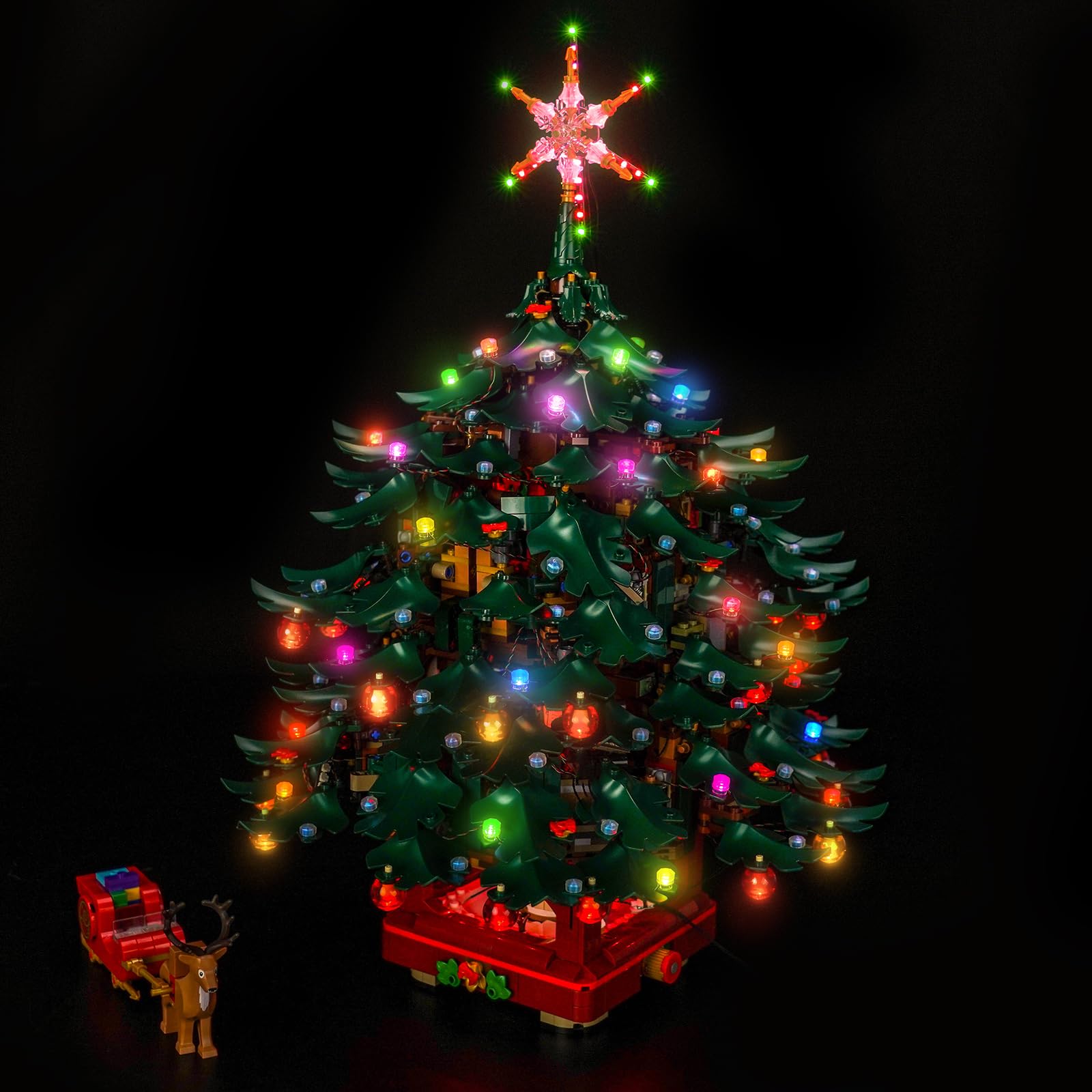 BrickBling Remote Control Light Kit Compatible with Lego 41843 Family Christmas Tree Decoration (No Model) - Image 4