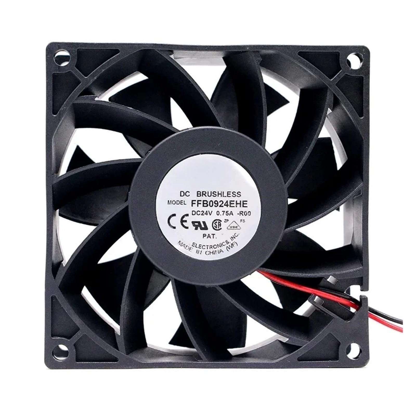 BACYDLPL FFB0924EHE Fan 24V 0.75A 92x92x38mm(3-wire)