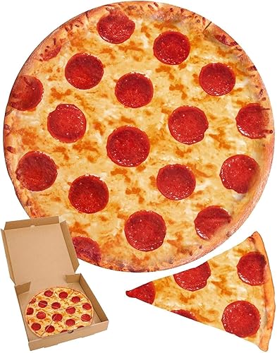 RAINBEAN Mantas de pizza de burrito, regalos divertidos, linda manta de envoltura de comida para adultos y niños, mantas suaves y peludas para