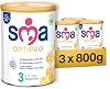 SMA Optipro 3 Continuation Milk 1-3 Years, 800 g x 3 Pieces
