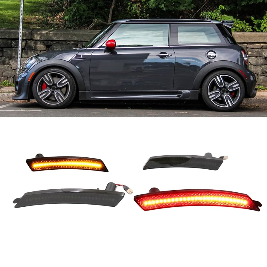 小物 ami.5on Amazon.com: KYYET Smoked Lens Led Side Marker Light Kit