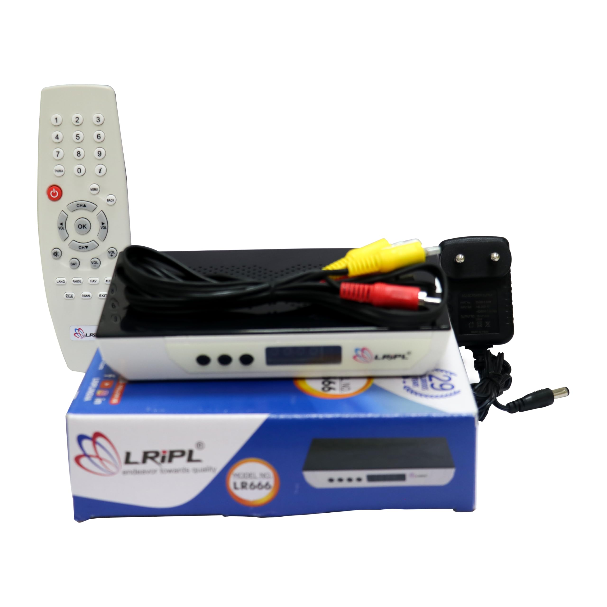 LRIPL Mpeg2 Set Top Box Free Dish SD settop Box DC -2000 Channals Indian Multi Language (Dish Antena is not Including) White-image-41