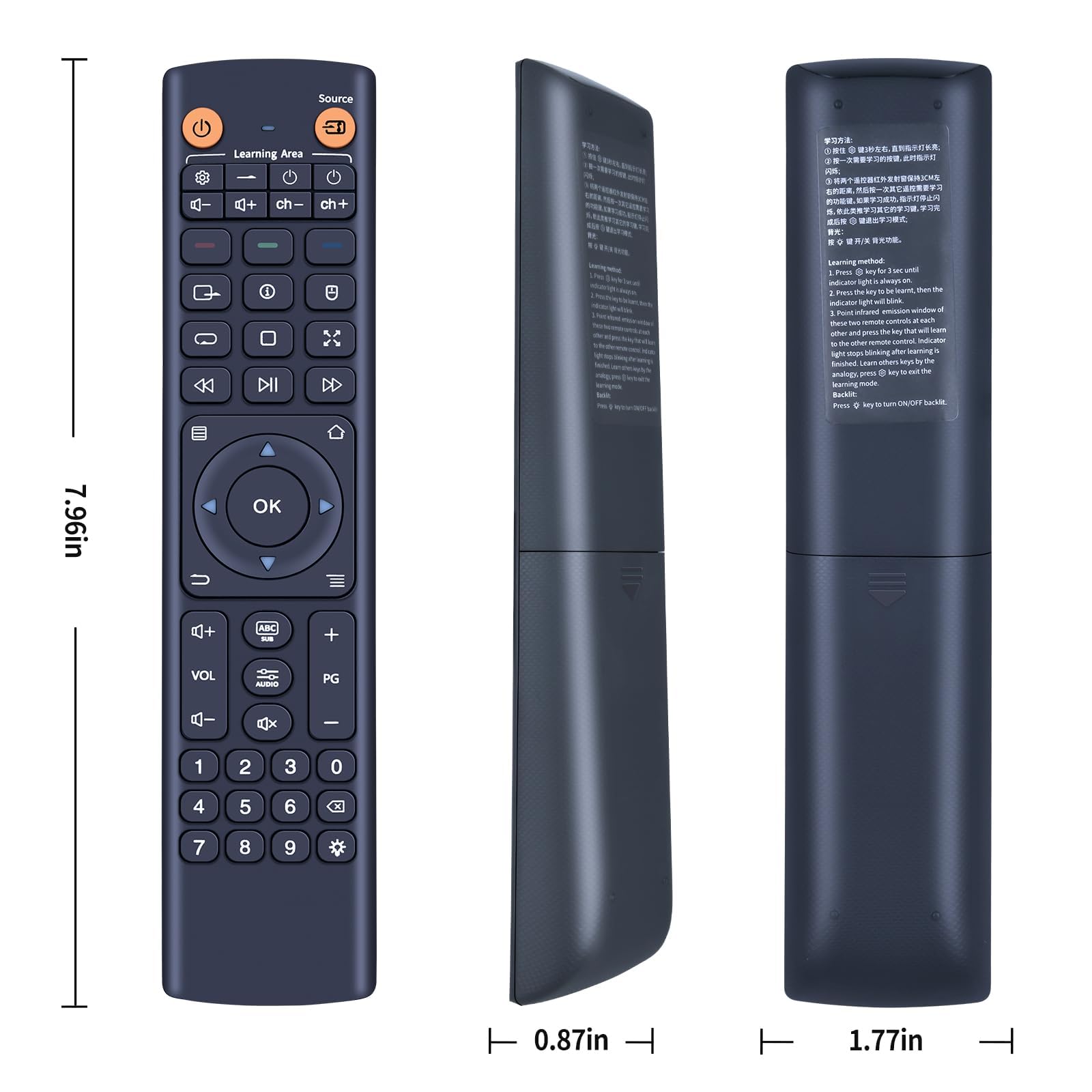 Amazon.com: ZWP V11 Replacement Remote Control for Zidoo Android