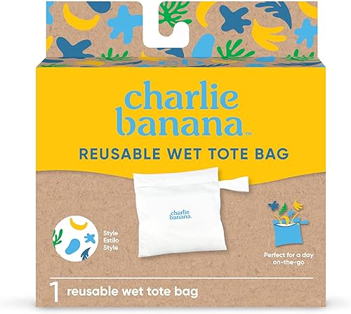 Miniatura 2 de CHARLIE BANANA Bolsa reutilizable impermeable y lavable para pañales y trajes de baño