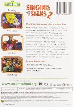 Amazon.com: Sesame Street: Singing with the Stars 2 [DVD