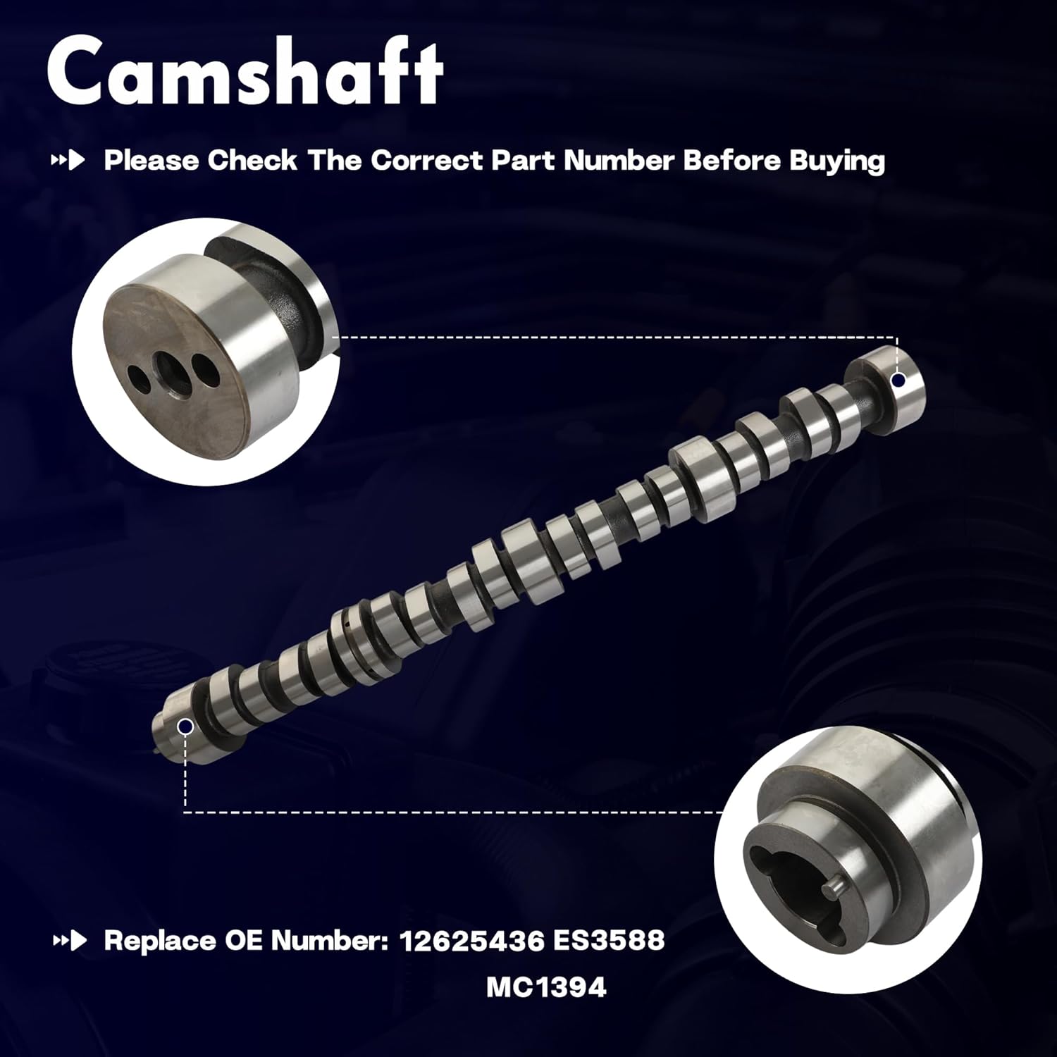 AFM DOD Camshaft Lifters Kit & MLS Head Gasket Set w/Bolt Fit For Chevy Silverado 1500 Suburban Tahoe For GMC Sierra 1500 Yukon Envoy For Buick Isuzu Saab 5.3L V8 2007-2013 12625436 HS26191PT