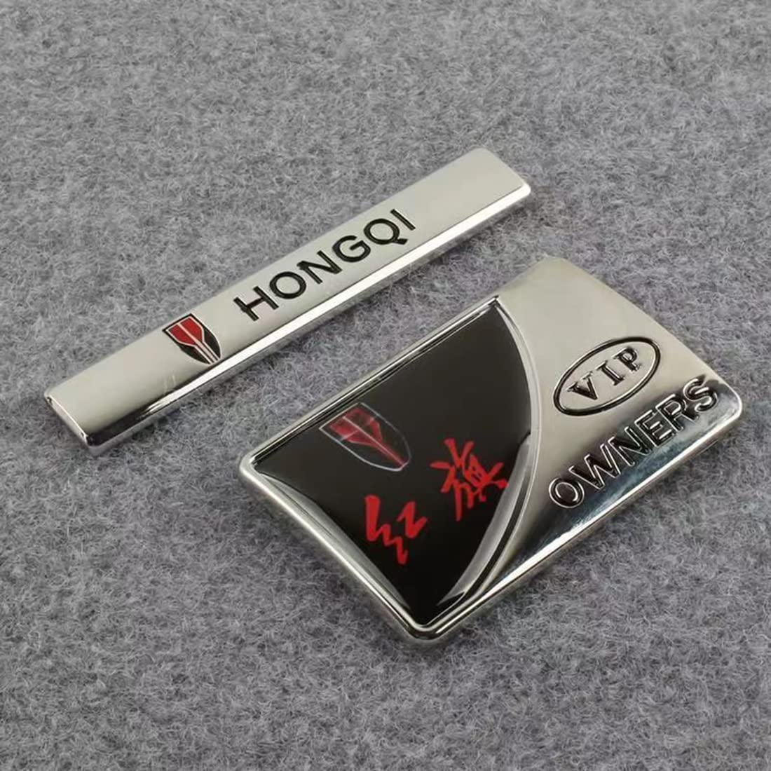 RAJOETCar metal decoration sticker side sticker side sticker,for Hóngqí HS5 H5 H9 H7 H3