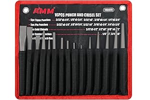 AMM 16 Piece Punch and Chisel Set: Power through any Job