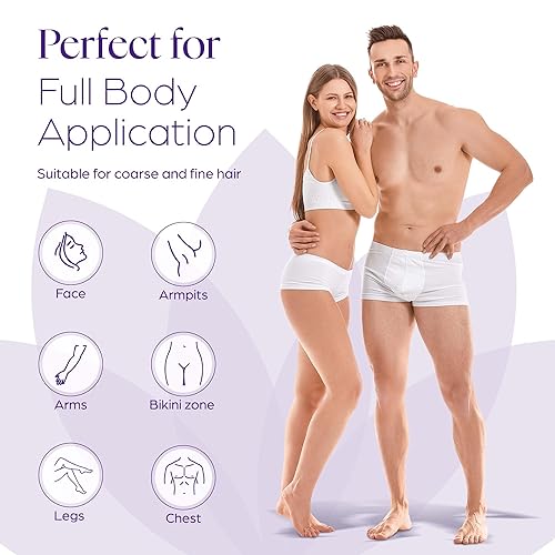 Miniatura 5 de 765 tiras profesionales de cera para depilación – Tiras de depilación de tela resistente al desgarro – 225 grandes y 540 pequeñas – Reutilizables