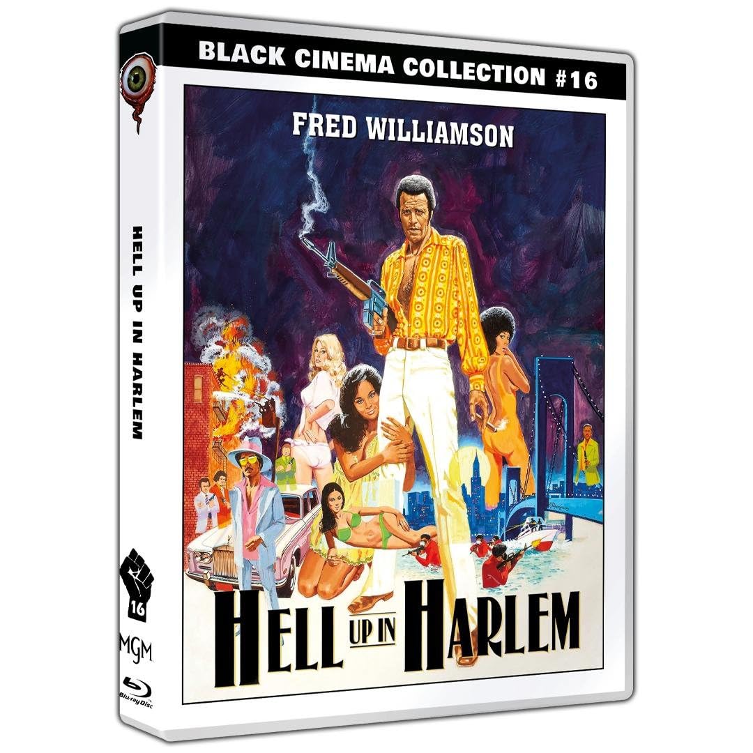 Hell Up in Harlem Blu-ray + DVD Edición 50 Aniversario Colección Black Cinema Alemania