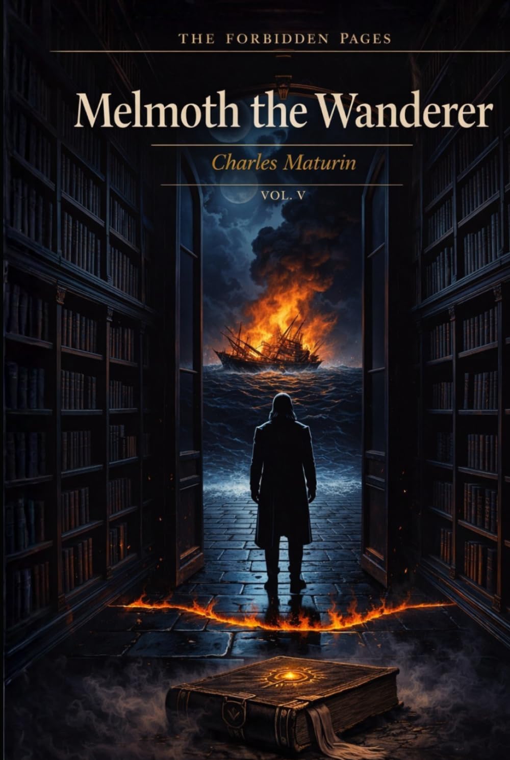 Melmoth the Wanderer — Collector’s Edition (Forbidden Pages, Vol. V): The Manuscript Found in the Flames | Gothic Horror Classic