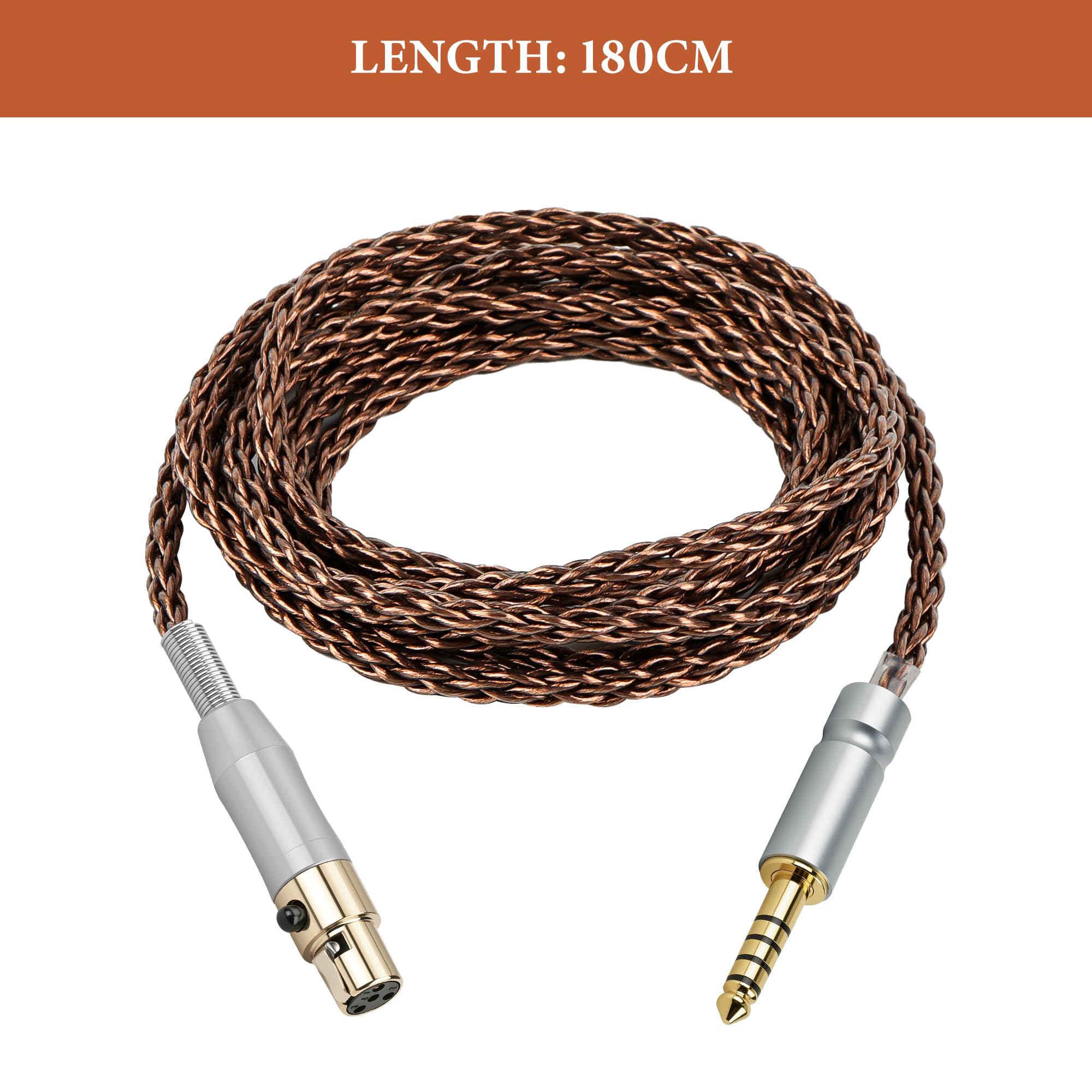 Amazon | Geekria Apollo 銅 アップグレードケーブル Sennheiser HD