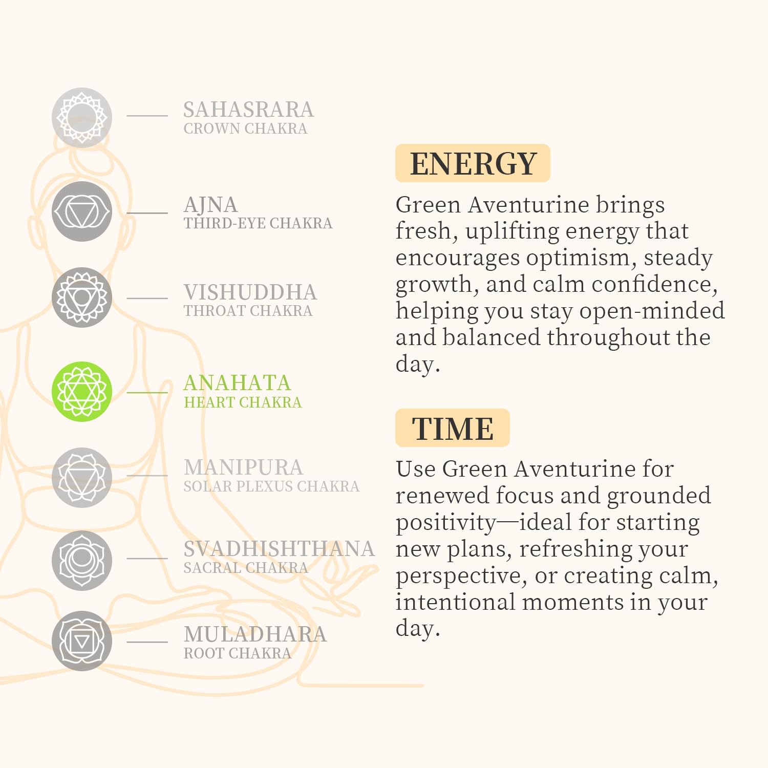 8mm Beaded Bracelet - Calming Natural Healing Crystal Stretch Bracelet for Women and Men - Handmade Semi-Precious Gemstone with Positive Energy - Image 4