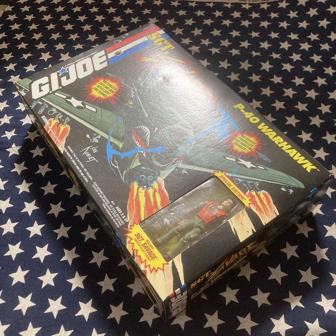 Amazon.co.jp: GI-JOE TVアニメSGT. SAVGE P40 WARHAWK 戦闘機 : おもちゃ