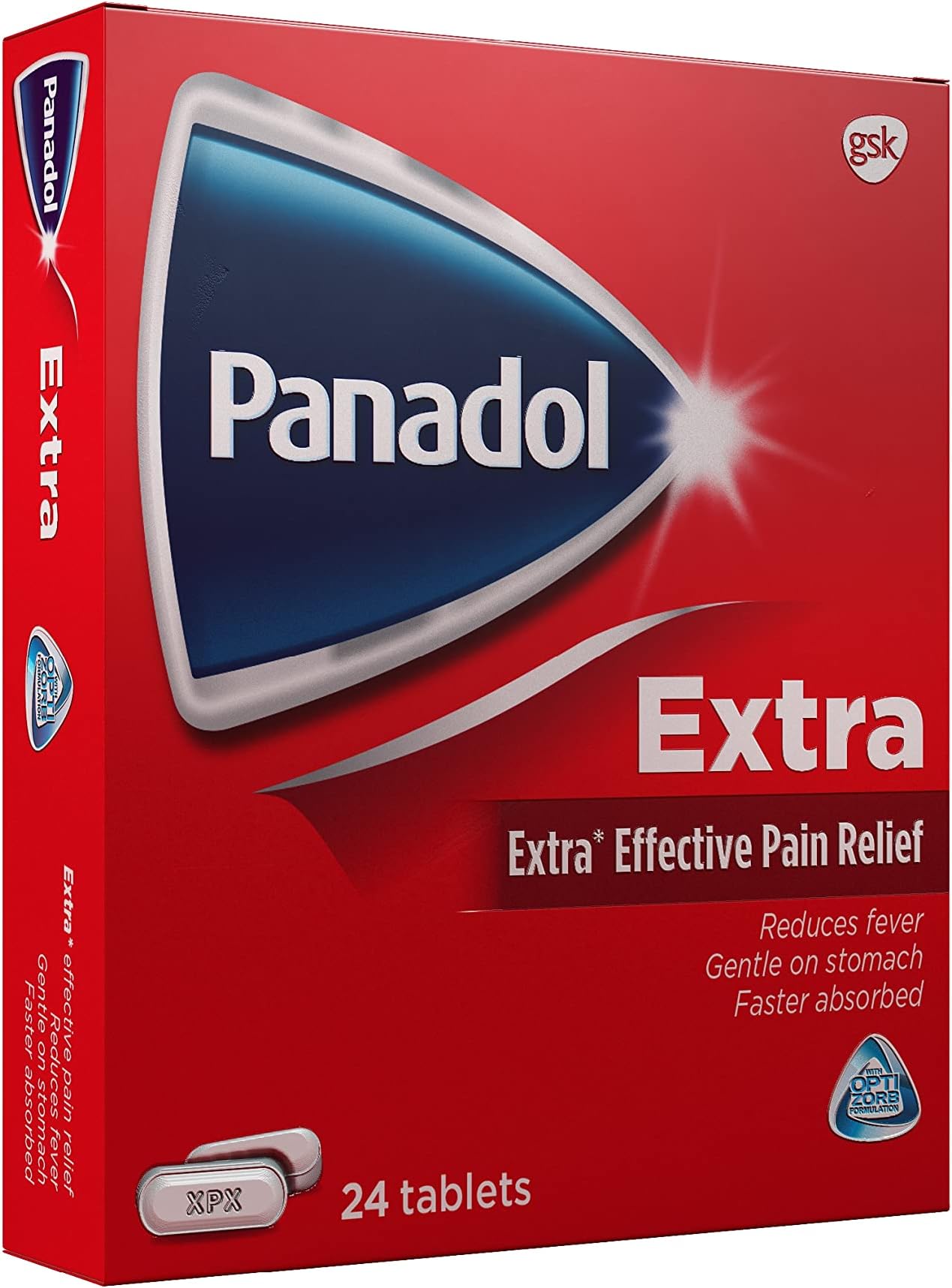 Extra with Optizorb 24 Tablets