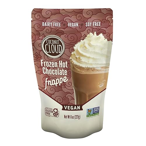 Coconut Cloud Frozen Hot Chocolate | Blended Instant Frappe Iced