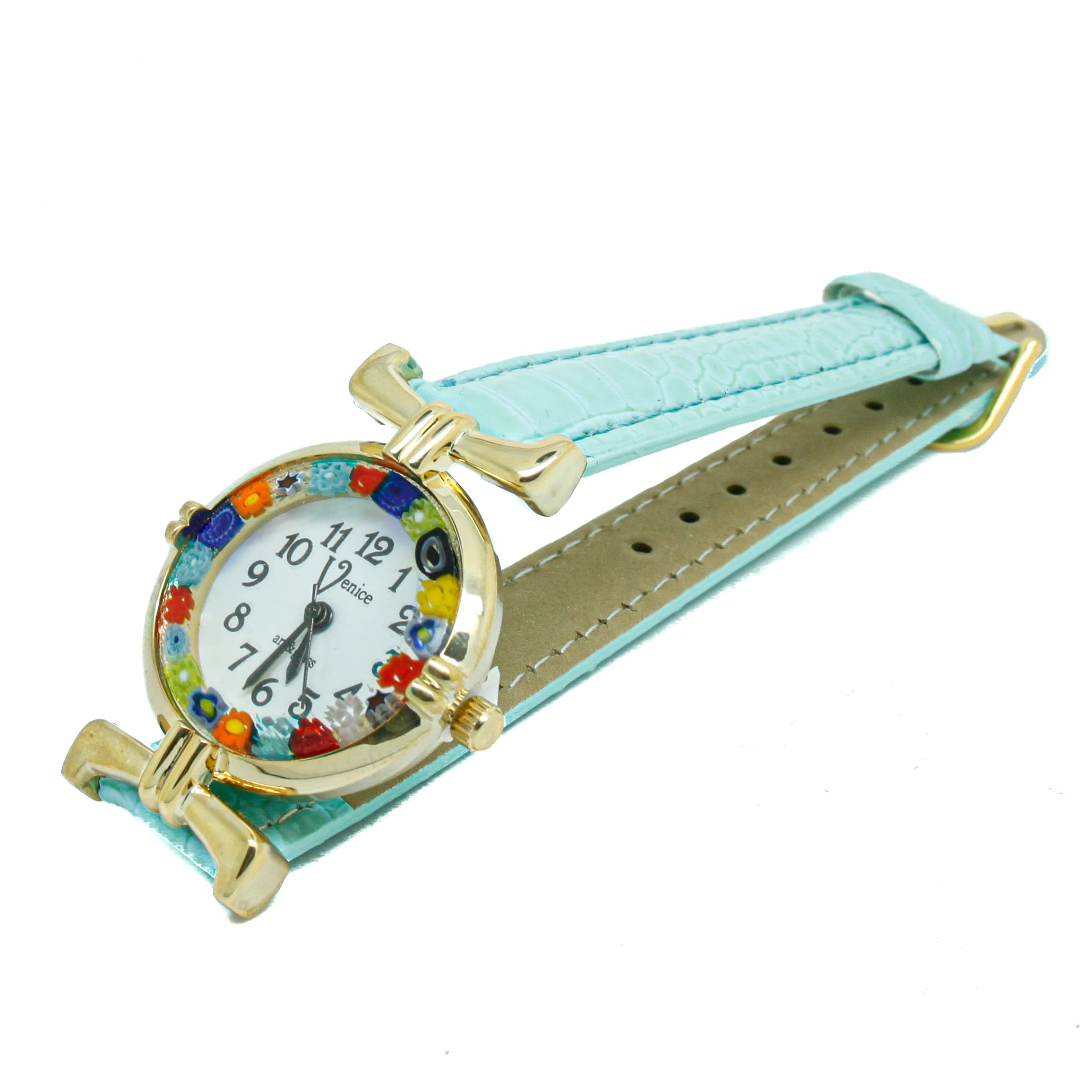 Montre en verre de Murano jaune quartz : finis les bijoux ternes - 7